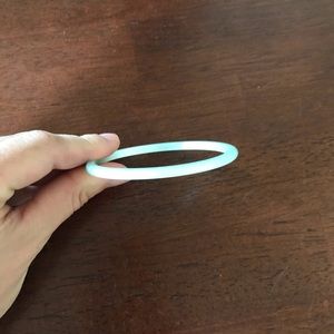 Lightweight jade colored bangle